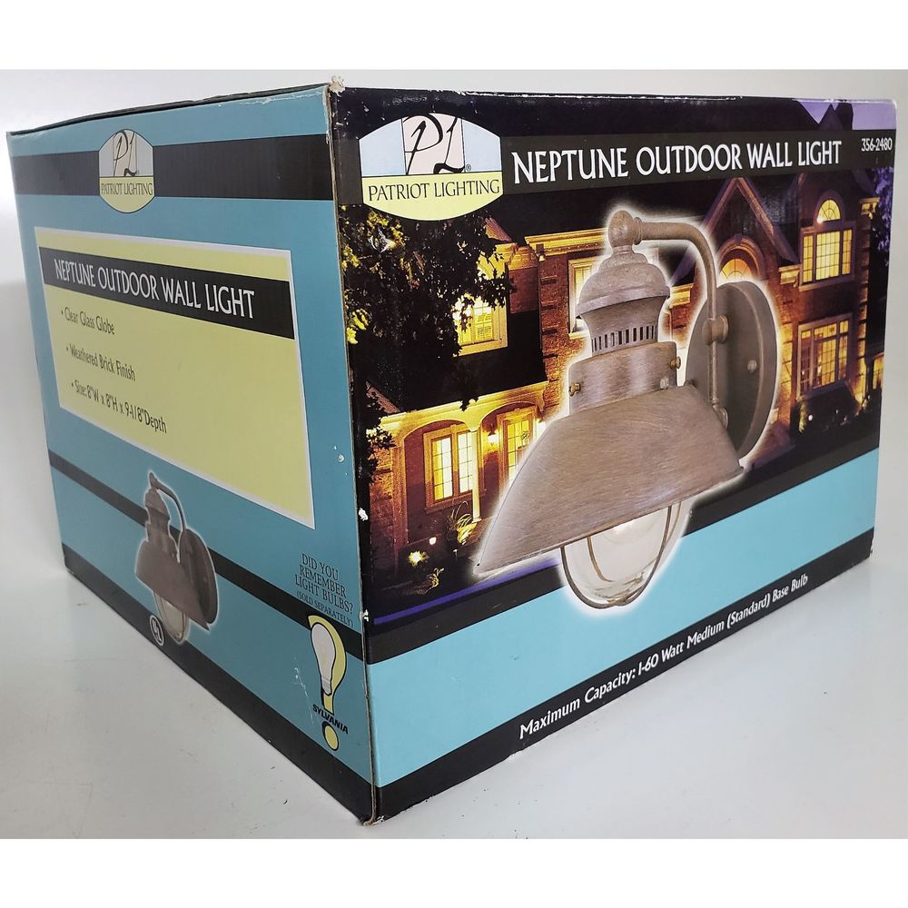 Patriot Lighting Neptune Outdoor Wall Light 356-2480